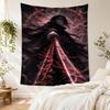 Naruto Retro Tapestry Retro Boho Perfect for Dorm Wall Balcony Reading Corner All Season Hand Painted Style Gift for Birthday