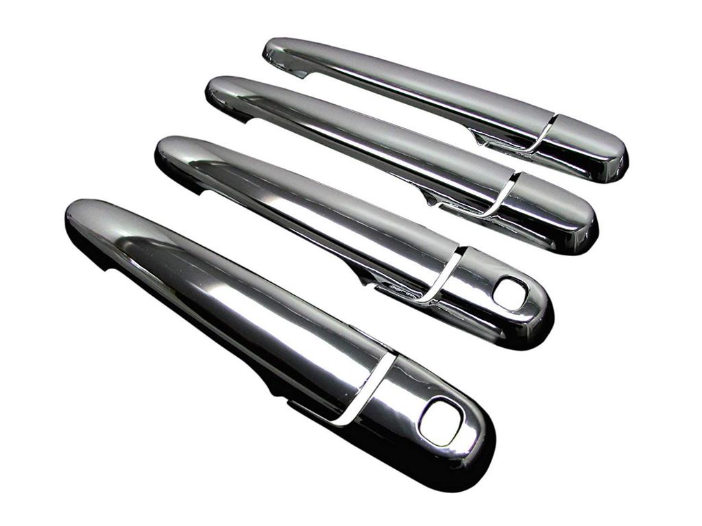 BRIGHTZ Chrome Door Handle Covers and Knobs for Tanto Compatible with and 610 LA600S/LA610S (Part Number TNT600-NOBU-FS-AD0AE2FD2FH0) - LA600, LA610,