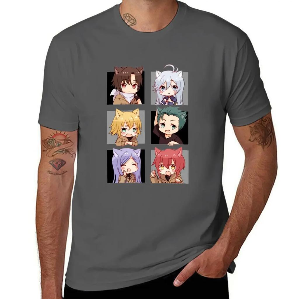 86 Eighty-Six CHARACTERS T-Shirt Graphics Aesthetic Clothes Quick Drying Heavyweight T Shirts for Men