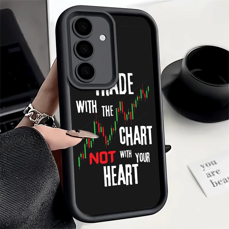

Phone Case for Samsung Galaxy S26 S25 Ultra S24 FE Day Trader Forex Day Trading Shell S23 Plus S22 + S21 S20 5G Soft Silicone Fu Samsung S21 Plus