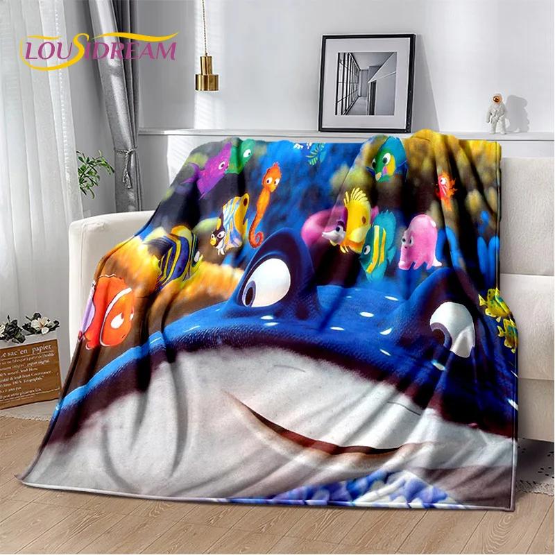 29 Style Cute Finding Nemo Cartoon Sea World Blanket,Flannel Soft Throw Blanket for Home Bedroom Bed Sofa Picnic Office Kid Gift