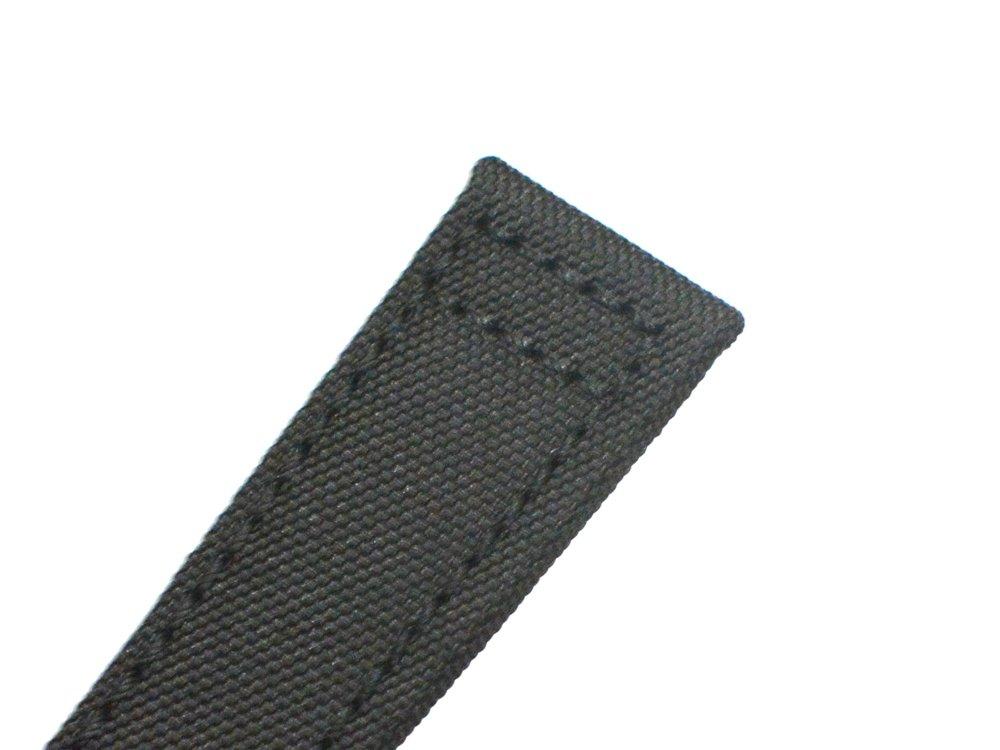 King Watch Parts Compatible with IWC Watch Top Gun Strap IW501901 IW379901 Cowhide Mesh Black mm [Import Original] Pilot's 22/18