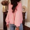 Casual Minimalist Cardigan Knit Outerwear For Women