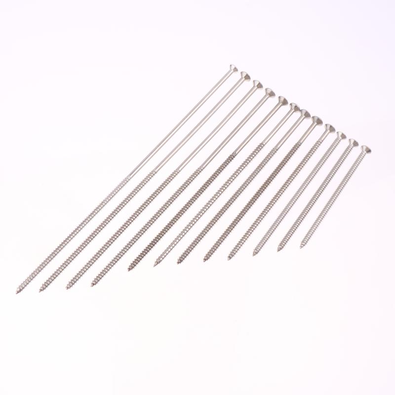 5/10Pcs Stainless Steel Cross Countersunk Head Self Tapping Screws M4 Lengthening Flat Head Tapping Long Wood Screw