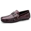 Bean Bean Stylish Men's Retro Genuine Leather Driving Loafers - Soft Sole Casual Shoes