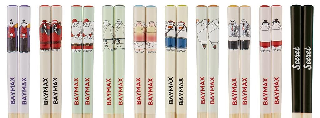 Skater 10 10 Blind Dishwasher Made In Disney Big Hero 6 Chopsticks, 21cm, Pairs, Designs, Box, Safe, Non-Slip, Japan, ANT4JBS-A