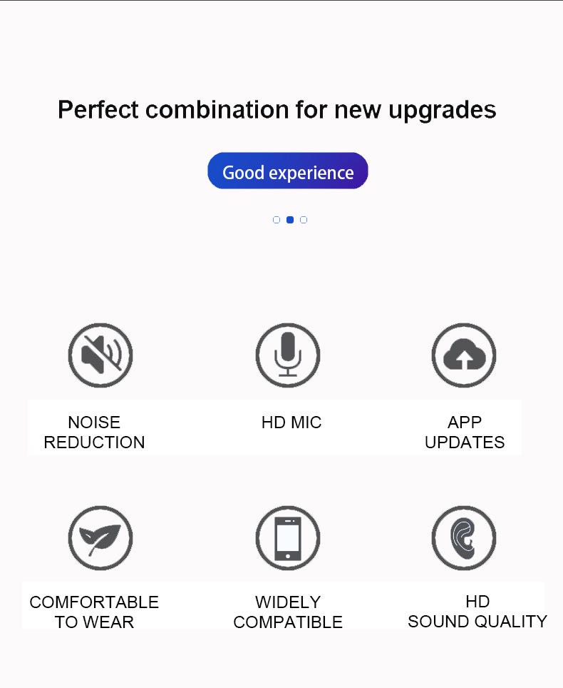 Bluetooth Multilingual Translator Earphones with Binaural Synchronous Translation