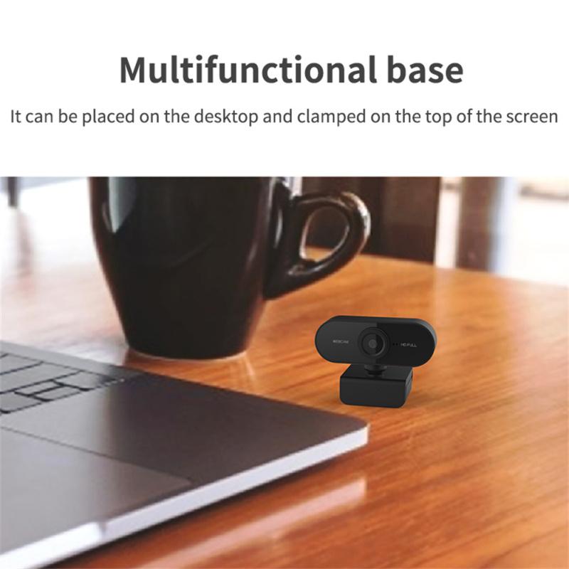 1080p Full Hd Webcam Built-in Microphone Usb Plug Web Cam Compatible For Mac Laptop Youtube Xbox