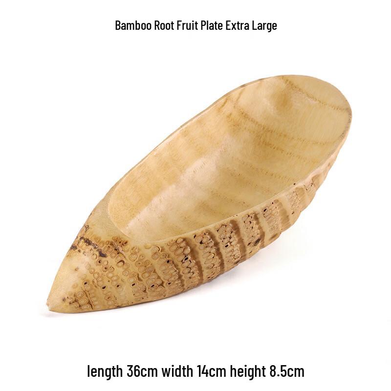 ZISIZ Bamboo Dried Fruit & Snack Tray