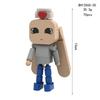 Horror Animal Hospital Pvc Model Figures Set With Detachable Parts For Collectors Display