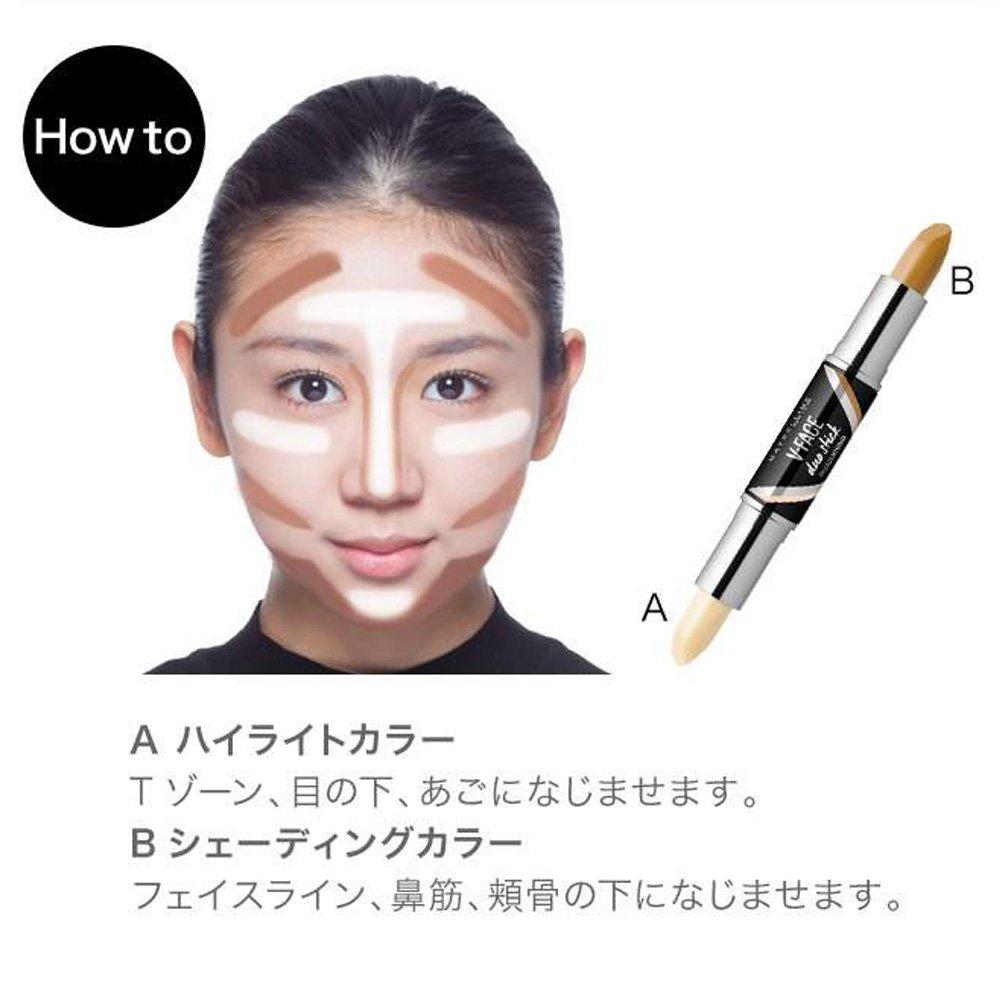 Maybelline Face Studio V Face Duo Stick 01 Light Highlight Shading