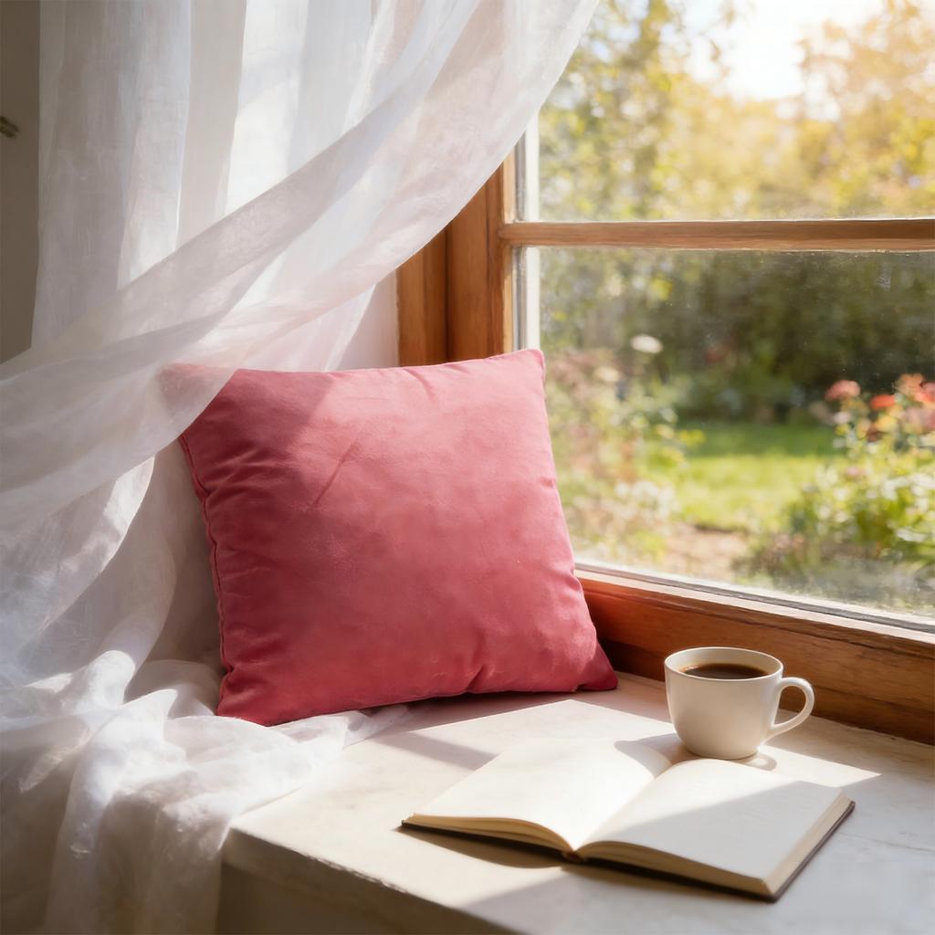 Home Color Large Pillowcase, Velvet Pillowcase