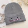 Knitting Hat Fashion Anime Men Women Beanie Autumn Winter Warmer Bonnet Cute Embroidery Outdoor Windproof Cap Casual Hats