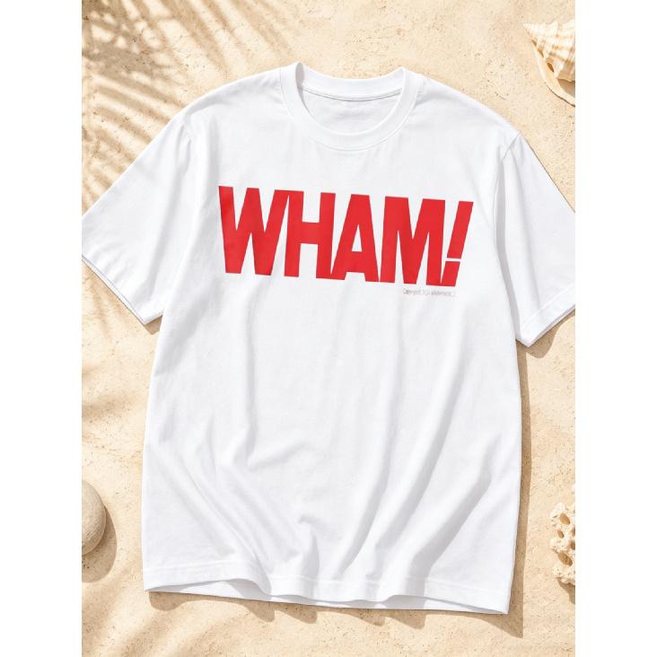 2026 Nieuw Model WHAM Unisex-Volwassenen Club T-shirt Wit S Korte Mouw Co Uk Street Geïllustreerd Hemels T-shirt Kosmisch Verweerd