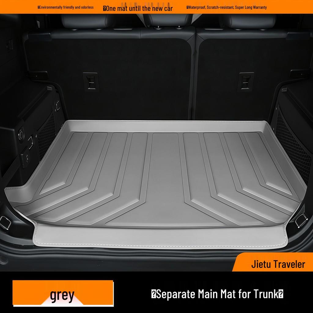 Waterproof Dustproof Trunk Mat for Jetour Traveller - Eco-Friendly Car Interior Accessory