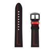 Stitching leather strap for Samsung Galaxy Watch 3 45mm 41mm SM-R850 SM-R840 Band for Samsung watch3 Active 2 Bracelet Watchband