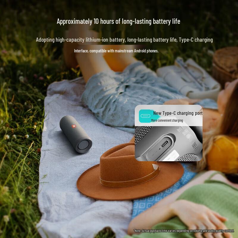 JBL Flip Essential 2 Portable Bluetooth Speaker CN Plug (adapter Included)