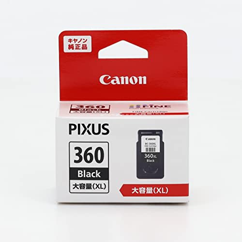 Canon Genuine Ink Cartridge BC-360XL Black Large Capacity Type