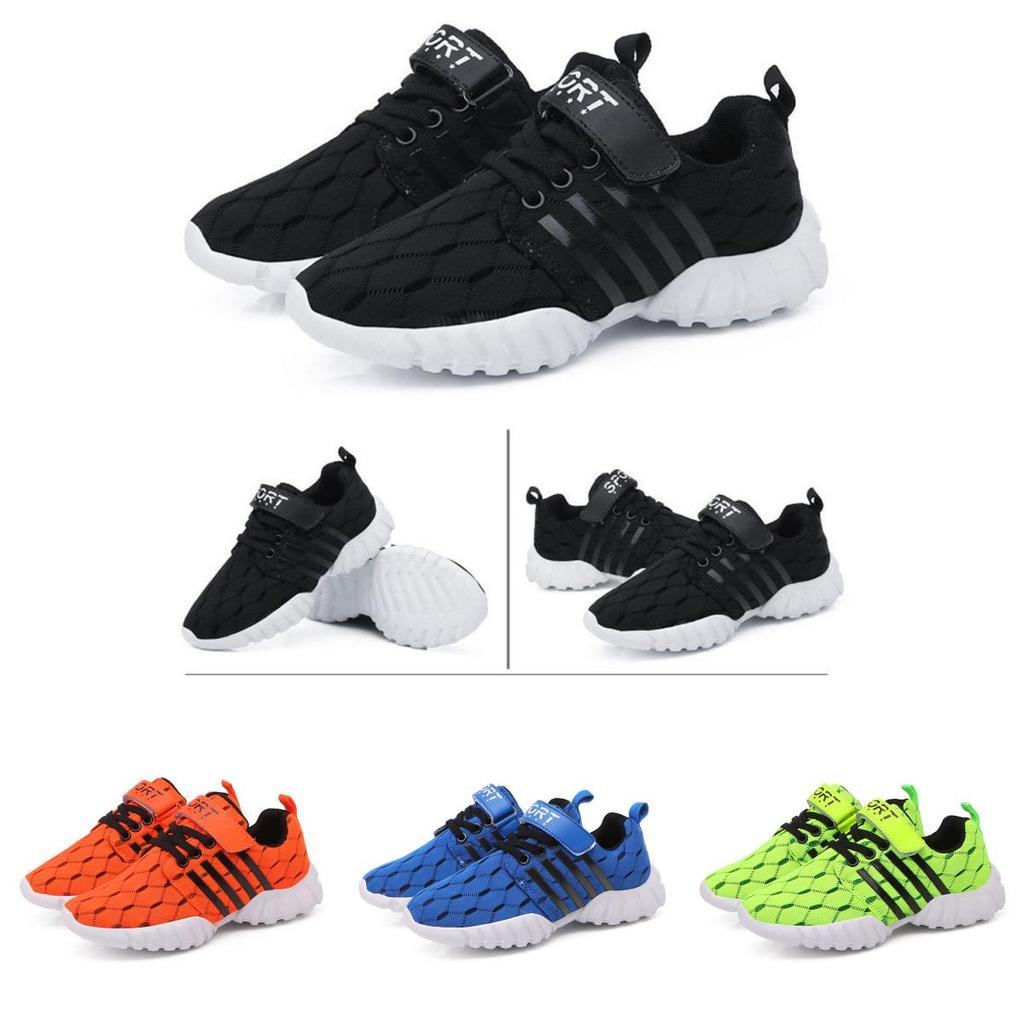 Vibrant Colors Boys Girls Sweet Sports Running Shoe Casual Breathable Sneaker