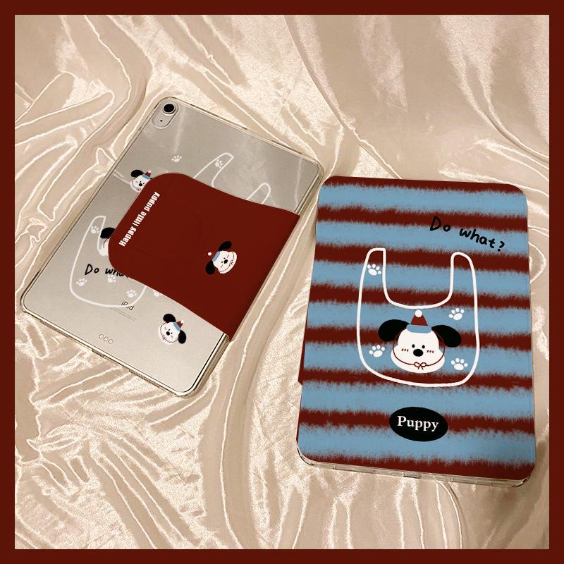 Cute Dog Protective Case for Xiaomi Pad 5, Huawei MatePad 11, and iPad mini 7 (No Pen Slot) Air 6.