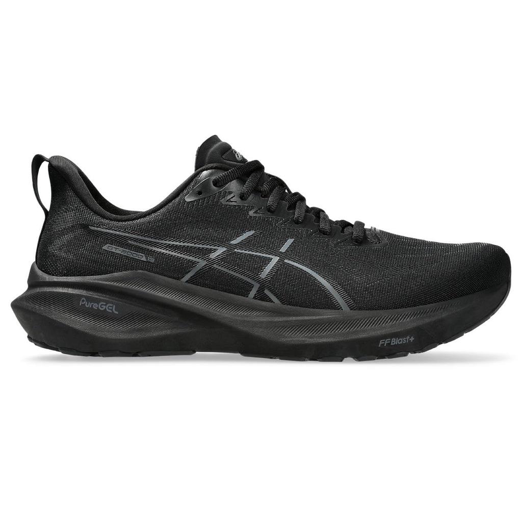 ASICS 13 Running Shoes Size 002 Size 2E GT-2000 (1011B861), Men's, (Black/Black), 28.0 cm,