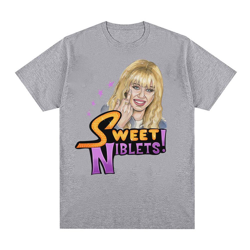 

Sweet Niblets Hannah Montana Graphic T Shirts Unisex Women Fashion Retro Short Sleeve Tshirts Summer Tops Cotton Tshirt 4XL