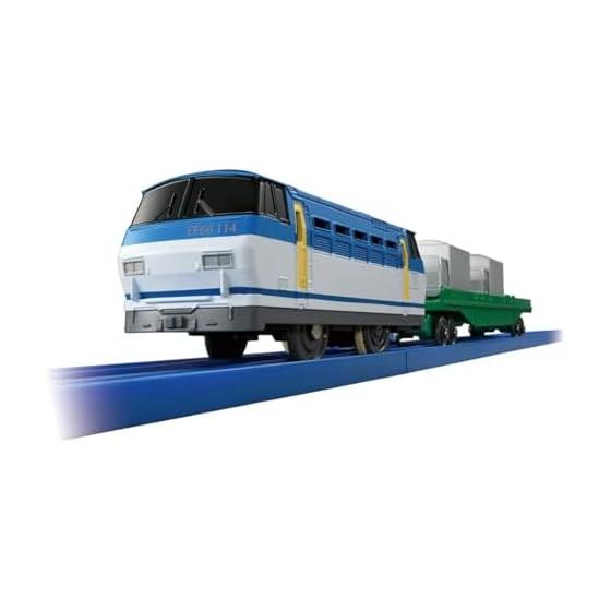TAKARA TOMY Plarail S-58 Поезд-платформа для перевозки поездов Игрушечный поезд Возраст 3+