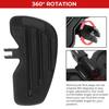 Motorcycle 1Pair Front&Rear Foot Rest Rider&Passenger Footboard Wide Footrests Alien For Harley Davidson Softail 2018-up models