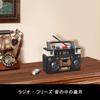 JMBricklayer Retro Game, PC, and Radio Blocks (3-pack) - Adult-friendly Office/Home Decoration, Perfect Birthday Gift for Retro Enthusiasts