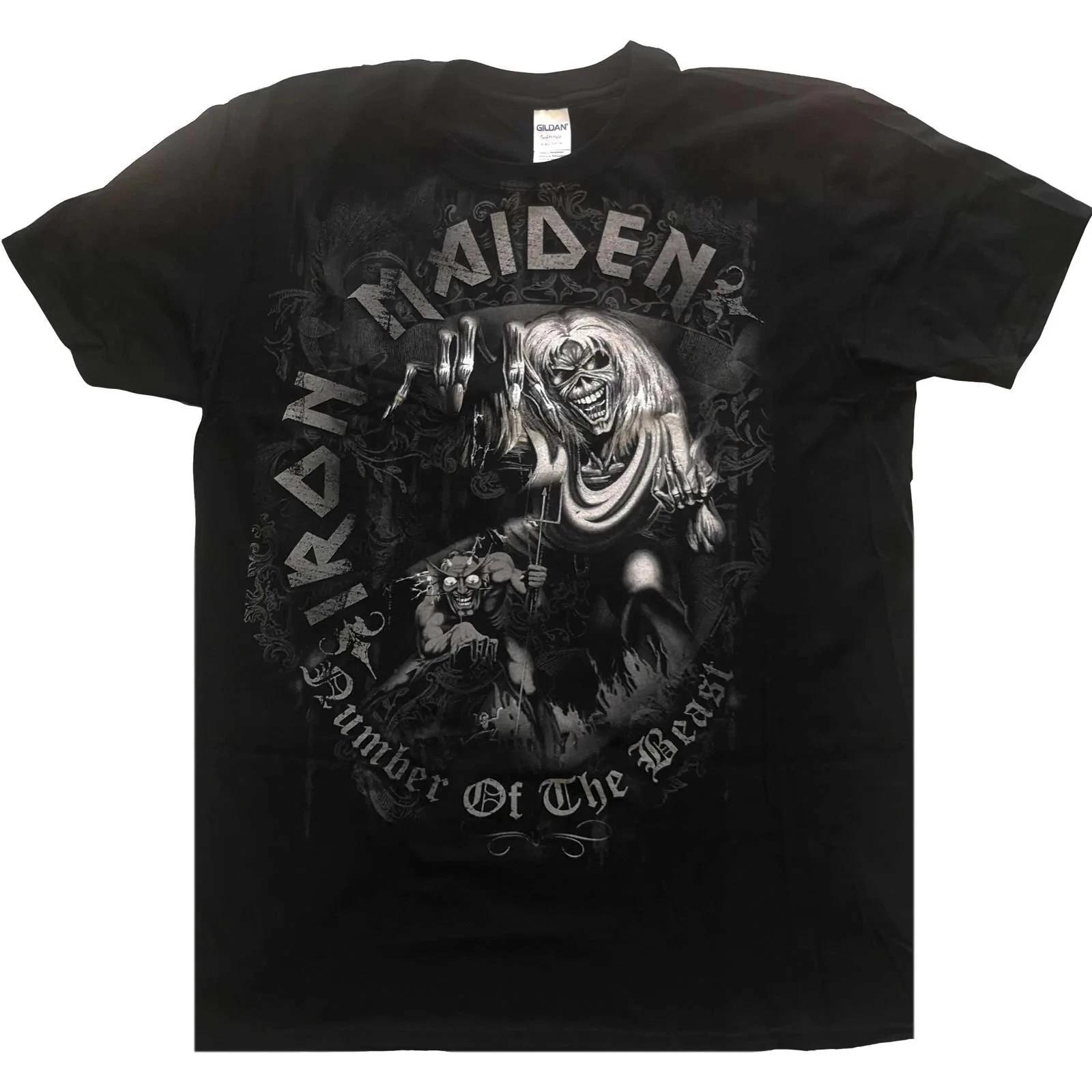 

Iron Maiden Kids T-Shirt: Number Of The Beast OFFICIAL NEW 2XL