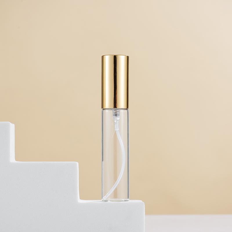 50pcs 100pcs 5ml 10ml 15ml Portable Empty Cosmetic Case Travel Spray Bottle Perfume For Gift Sample Bottle Parfum Makeup