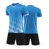 Short-sleeved Football Jersey Set Spot Football Training Jersey Adult Children Same Football Jersey Men's