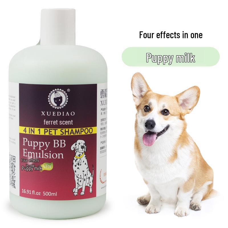 Ferret Four-in-One Shower Gel & Pet Shampoo, 500ml - Long-Lasting Fragrance, Nourishing & Smoothing for Dogs & Cats