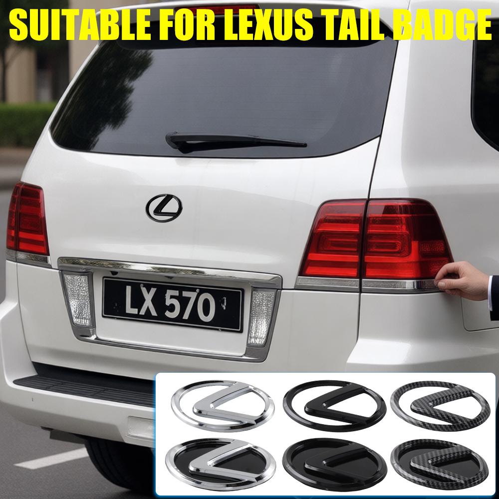 Car Rear Trunk Logo Auto Replacement Emblem Sticker Accessories For Lexus F SPORT GX460 Ct200h IS250 ES 220D IS200 GS GX RX450h