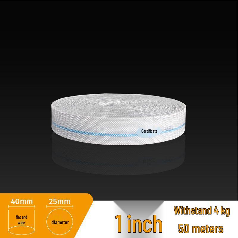 High-Pressure Explosion-Proof Agricultural Canvas Fire Hose for Irrigation and Submersible Pumps