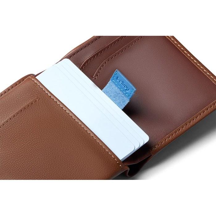 [Bellroy] Note Sleeve Slim Leather Wallet - Hazelnut 4 x 3.6 inches