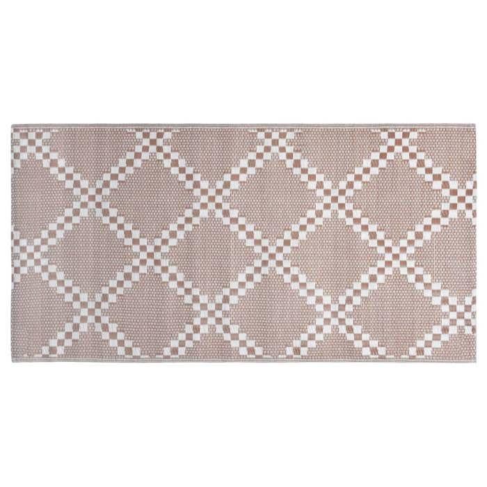 VidaXL Outdoor Rug Brown 120x180 Cm PP