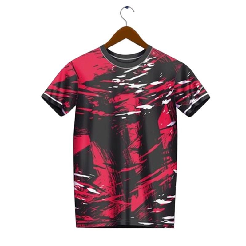 2024 Kids Clothes Summer Sports T-Shirt Breathable Sportswear Running Fitness Children Girls Clothes Print Short Sleeve Tops