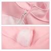 Halloween Pink Bunny Costume for Adults - Polyester Animal Jumpsuit Stage Play Party Outfit