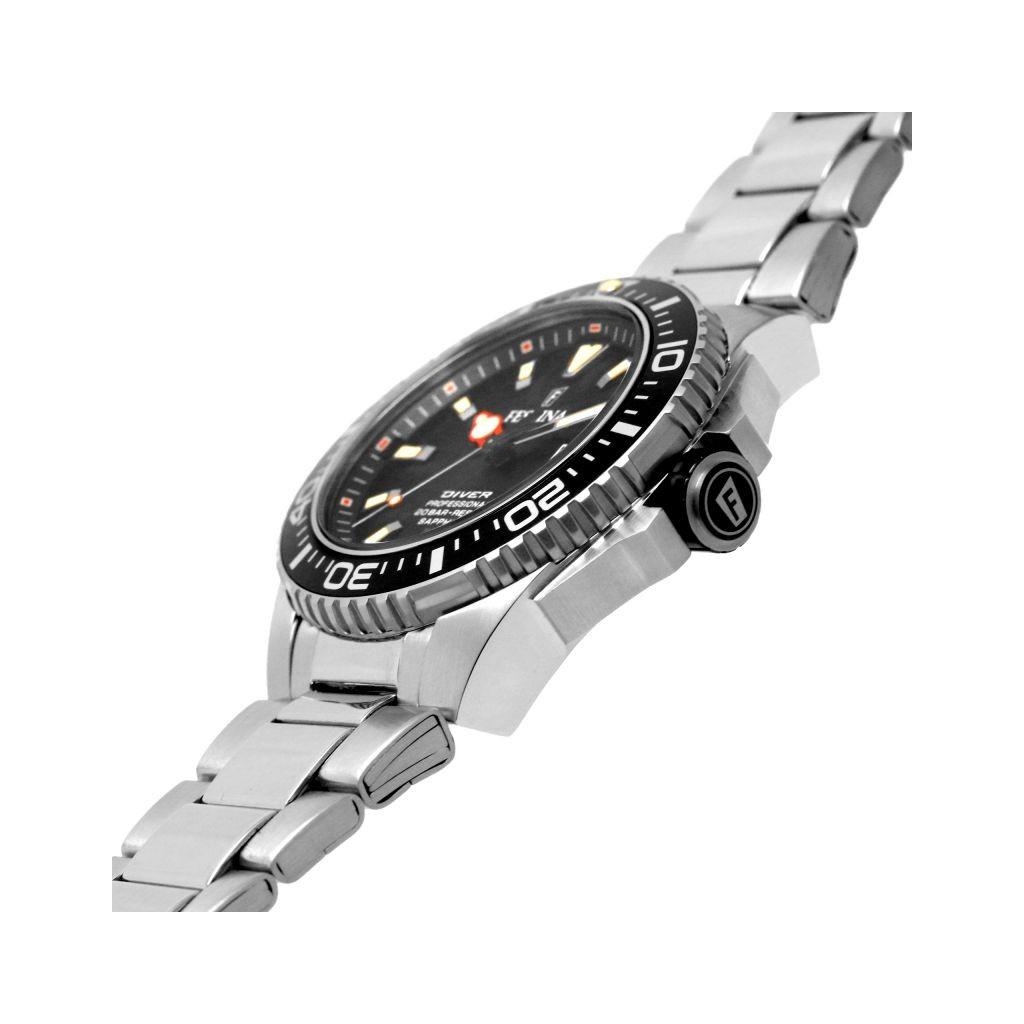 FESTINA Diver Stainless Steel Black Dial Quartz F20663-3 200M Men's Watch