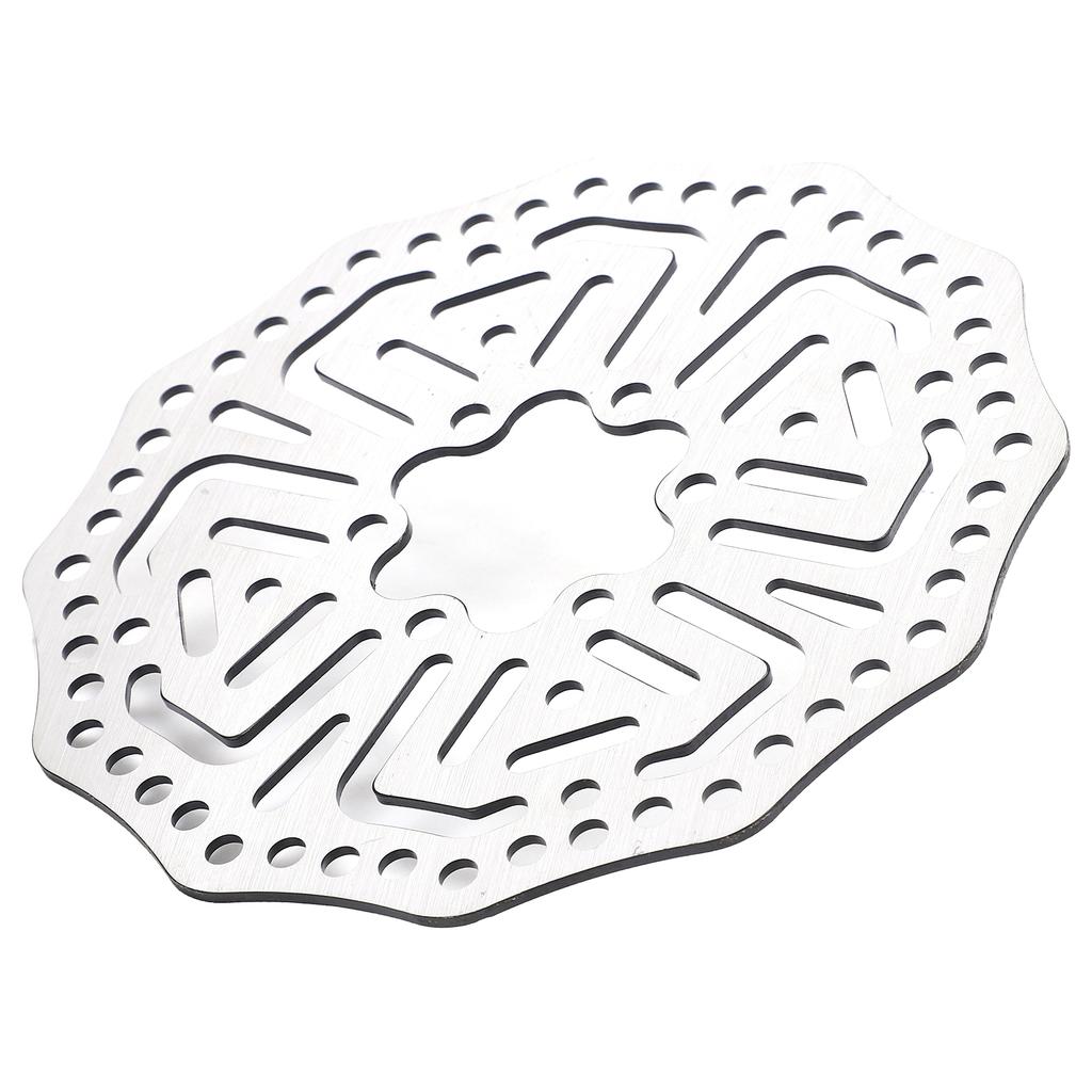 Bicycle Brake Disc Friction Effect Bicycle Disc Brake Rotor 6 Holes 140mm for Mountain Road Bicycle and Other Kinds of