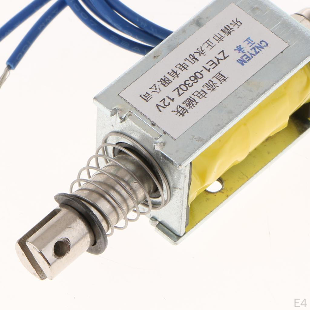 Kompaktiškas linijinis solenoidinis aktuatorius namų automatizacijai