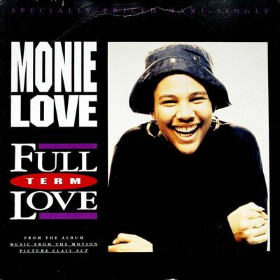 12inch Record MONIE LOVE - Full Term Love 040405 Giant Records 1992 US Rap & Hip-Hop/R&B Used