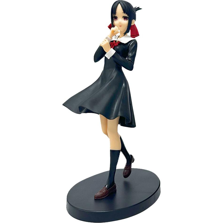Figura Anime 18cm Fujiwara Chika Love is War Shinomiya Kaguya Action Figures Kawaii Ragazza Statuetta PVC Modello da Collezione Bambola Giocattolo