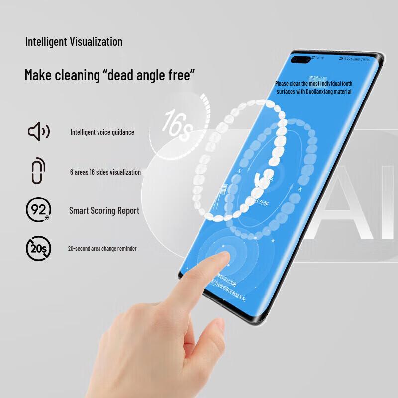 Huawei Smart Selection Libode 2 Smart Sonic Electric Toothbrush CN Plug (adapter Included)