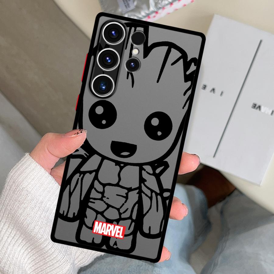 Marvel Sipiderman Ironman Case for Samsung Galaxy S26 S22 S20 S25 Ultra S21 S24 Plus S23 FE Note 20 10+ Funda Phone Cover