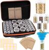 Grain Seed Storage Bottle & Portable 48-Compartment Bag Box