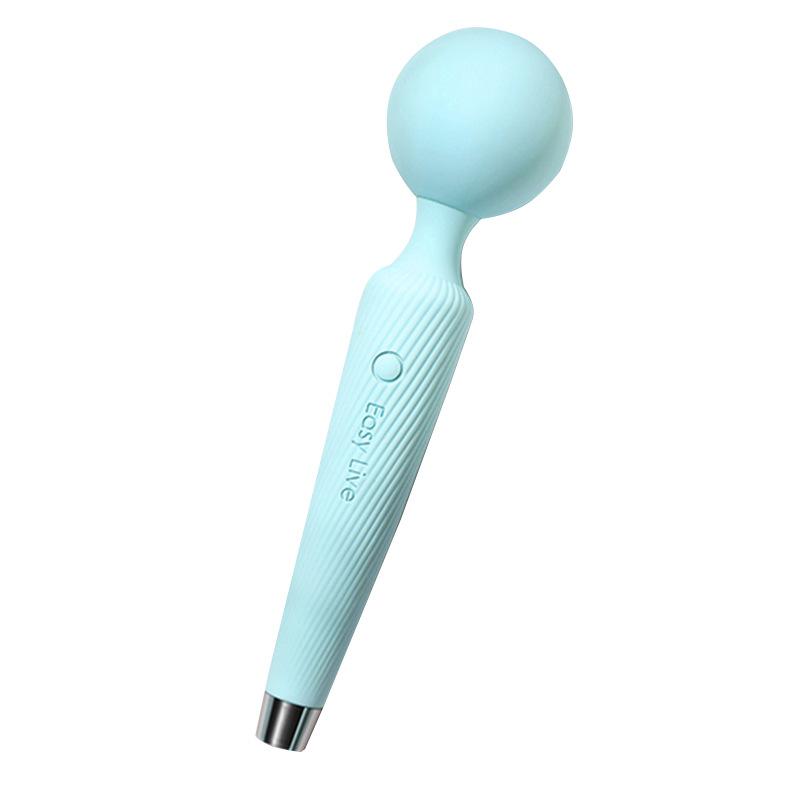Neues AV-Stick für süße Tuber-Mädchen, niedlicher Massagestab mit Vibrationskopf, geräuschloses Aufladen, weibliches Masturbationsgerät
