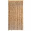 VidaXL Rideau de porte contre insectes Bambou 100 x 200 cm