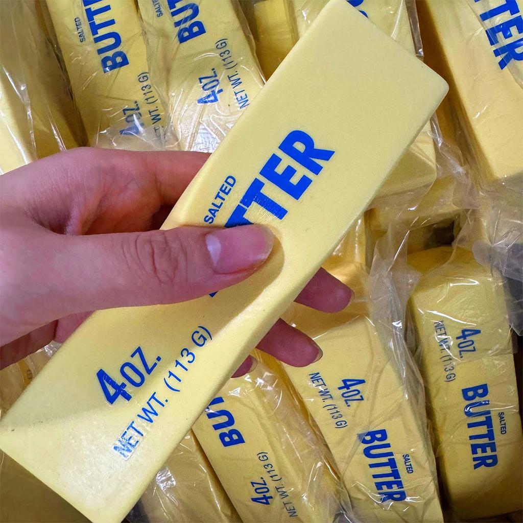 Non-Toxic Antistress Butter Stick Fidget Toys Squishy Elastic Cheese Stick Funny Decompression Stress Relief Games Toy For Adults Kids